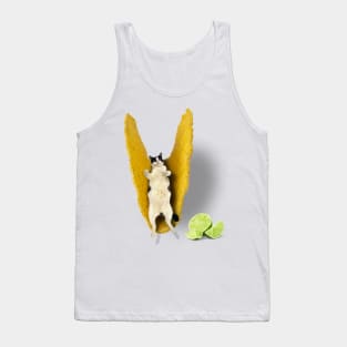 Taco Kitty Cat (Tuxedo Cat) Tank Top